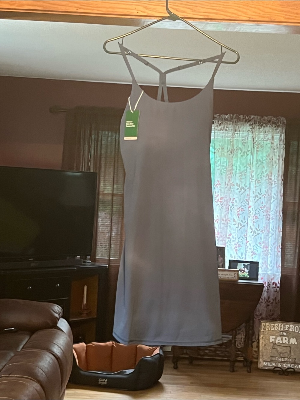 NWT Halara Softly Zero Airy Cut Out 2 in 1 Pocket Instacool Active dress